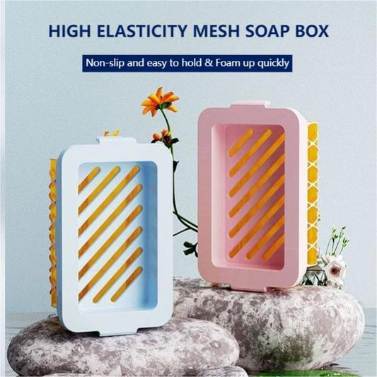 Highly Elastic Mesh Soap Bubble Box