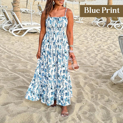 (💃Hot Sale - 75% OFF🔥Free Shipping)Floral Cami Maxi Dress