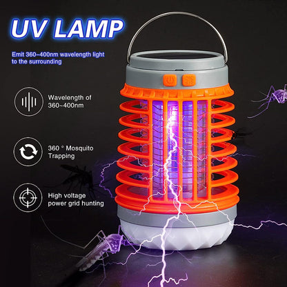 ✨Multifunctional Solar camping Mosquito Killer Lamp