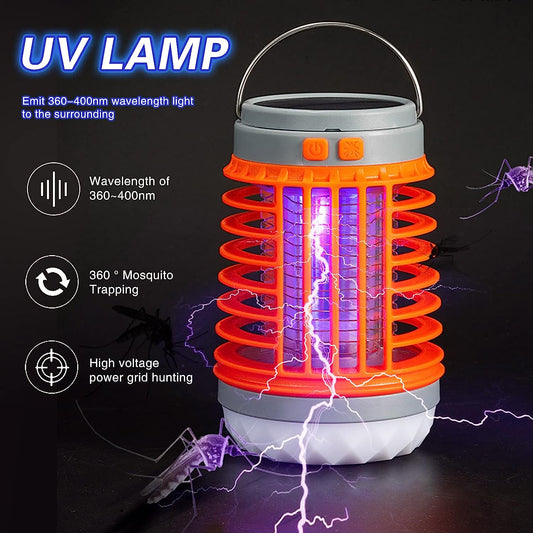 ✨Multifunctional Solar camping Mosquito Killer Lamp