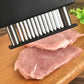 Meat Tenderizer with 48 Stainless Steel Blades, Tenderizing Steak Chicken Beef Fish Pork