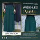 👖【Fashion Slim Fit】Hot Sale-Pleated Wide Leg Pants